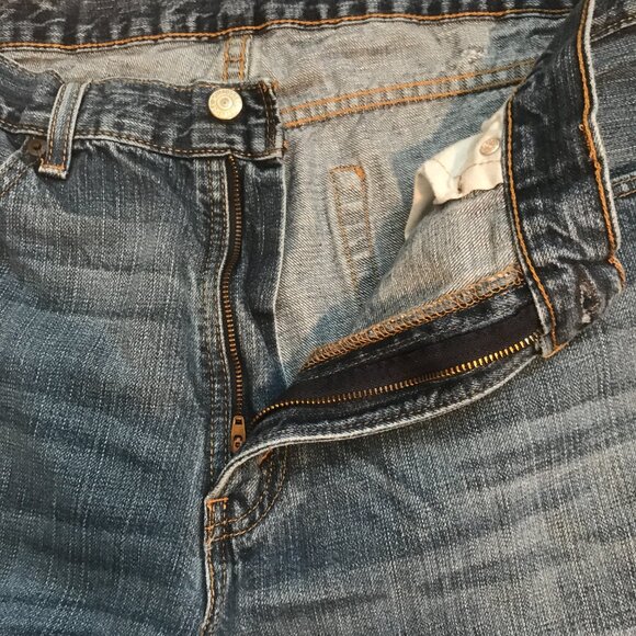 Levi's 559 Blue Jeans Relaxed Straight 38x32 - Picture 10 of 11